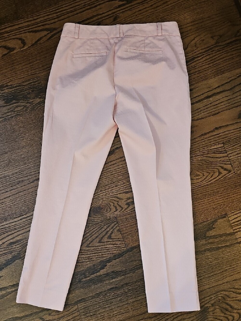 Banana Republic Pale Pink Textured Hampton Pants Size 2 - Picture 7 of 13